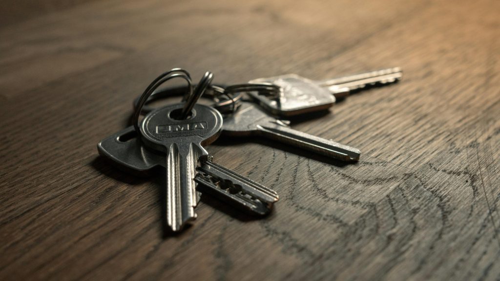 House Keys on Table
